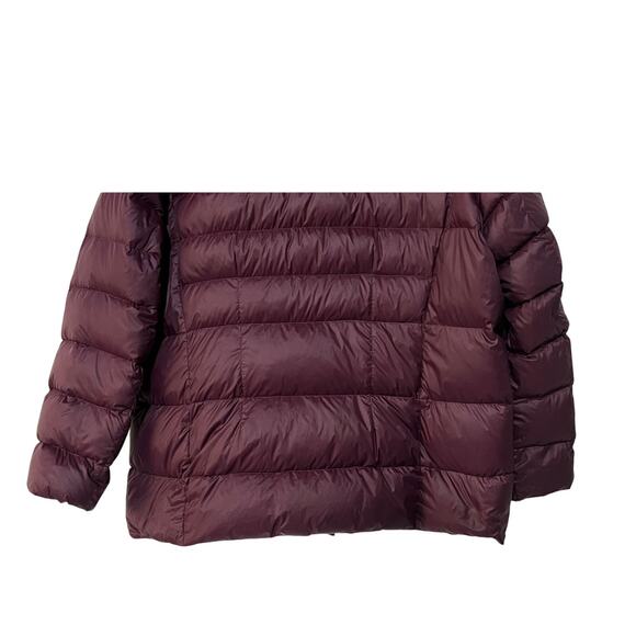 Lands' End 2X Women's Plus Size Down Puffer Jacket 2X 20-22W Purple EUC - Picture 7 of 11